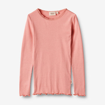 Wheat Main  T-skjorte L/S Reese Jersey Tops and T-Shirts 2509 rosette