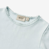 Wheat Main  T-skjorte L/S Reese Jersey Tops and T-Shirts 4030 light blue