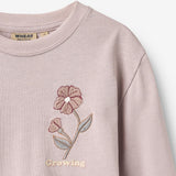 Wheat Main T-skjorte L/S Sira T-Shirt 1354 soft lilac