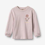Wheat Main T-skjorte L/S Sira T-Shirt 1354 soft lilac