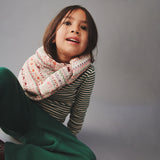 Wheat Main T-skjorte L/S Stig T-Shirt 4142 green stripe