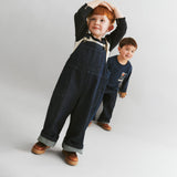 Wheat Main T-skjorte L/S trykk Dixie Jersey Tops and T-Shirts 1194 blue denim