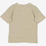 Wheat Main  T-skjorte Lumi Jersey Tops and T-Shirts 1097 warm stone stripe