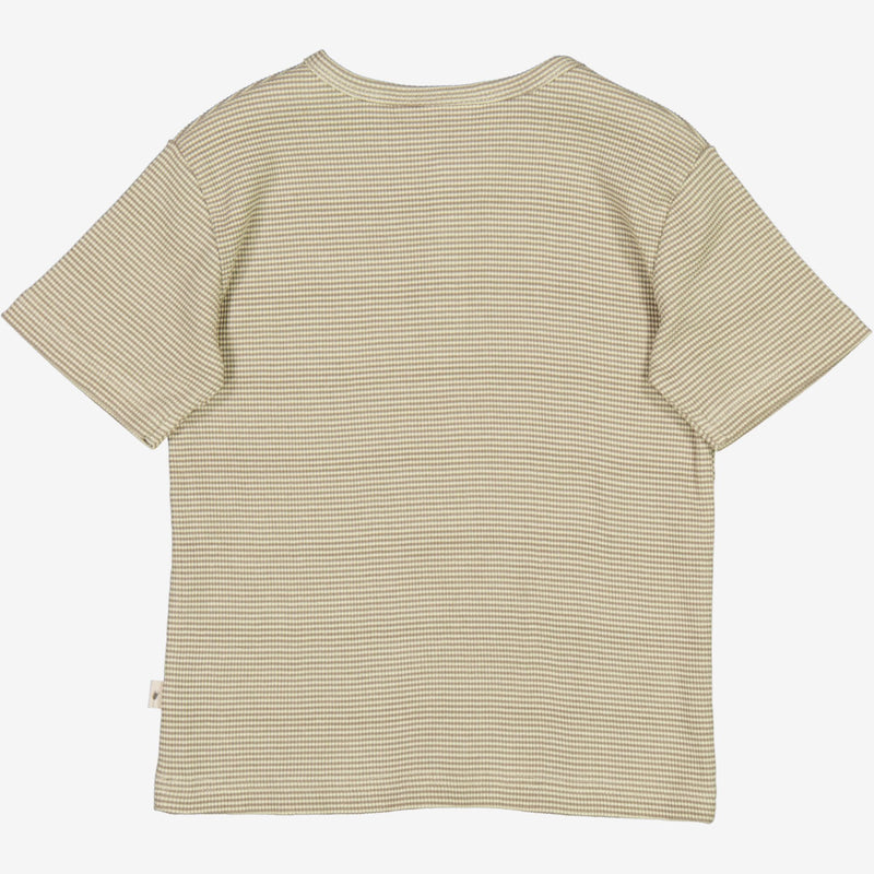 Wheat Main  T-skjorte Lumi Jersey Tops and T-Shirts 1097 warm stone stripe