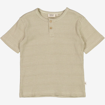 Wheat Main  T-skjorte Lumi Jersey Tops and T-Shirts 1097 warm stone stripe