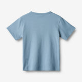 Wheat Main  T-skjorte Lumi Jersey Tops and T-Shirts 1043 blue