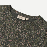 Wheat Main  T-skjorte Manna Jersey Tops and T-Shirts 0028 black coal small flowers