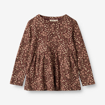 Wheat Main  T-skjorte Marcia Jersey Tops and T-Shirts 2117 aubergine berries