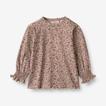 Wheat Main  T-skjorte Norma | Baby Jersey Tops and T-Shirts 0098 grey rose flowers