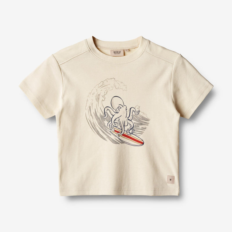 Wheat Main  T-skjorte S/S Arthur Jersey Tops and T-Shirts 1477 shell