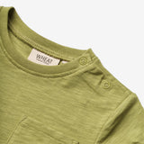 Wheat Main  T-skjorte S/S Dines Jersey Tops and T-Shirts 4122 sage