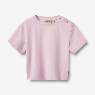 Wheat Main T-skjorte S/S Ella T-Shirt 9820 lavender glow