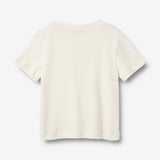 Wheat Main T-skjorte S/S Elsine T-Shirt 3182 ivory