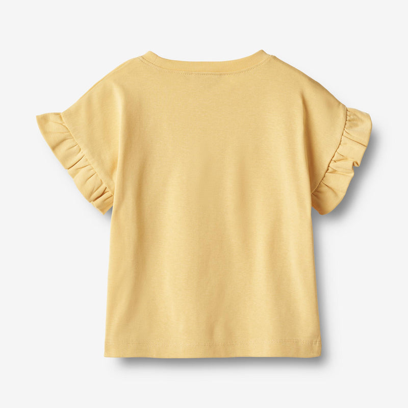 Wheat Main  T-skjorte S/S Ester Jersey Tops and T-Shirts 5001 pale apricot