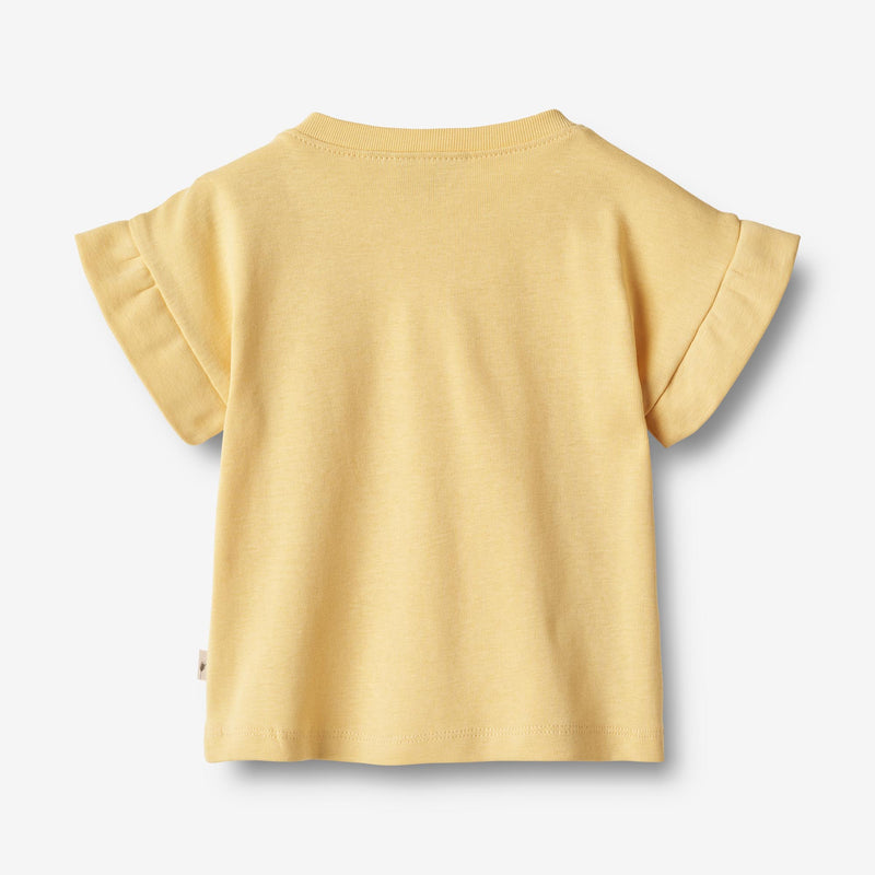 Wheat Main  T-skjorte S/S Ester Jersey Tops and T-Shirts 5001 pale apricot