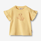 Wheat Main  T-skjorte S/S Ester Jersey Tops and T-Shirts 5001 pale apricot