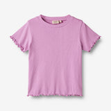 Wheat Main  T-skjorte S/S Irene Jersey Tops and T-Shirts 4500 iris