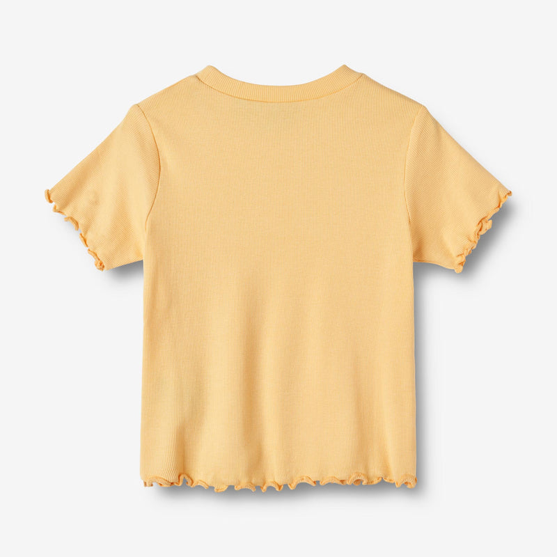 Wheat Main  T-skjorte S/S Irene Jersey Tops and T-Shirts 5001 pale apricot