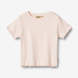 Wheat Main T-skjorte S/S Irene Jersey Tops and T-Shirts 2596 soft rose 