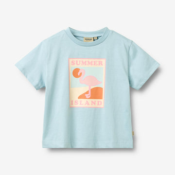 Wheat Main T-skjorte S/S Mirsa T-Shirt 2703 summer sky