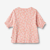 Wheat Main  T-skjorte S/S Norma Jersey Tops and T-Shirts 2475 rose flowers