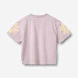 Wheat Main T-skjorte S/S Petri T-Shirt 1346 lavender