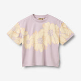 Wheat Main T-skjorte S/S Petri T-Shirt 1346 lavender