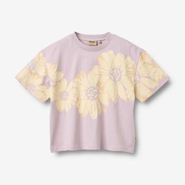 Wheat Main T-skjorte S/S Petri T-Shirt 1346 lavender