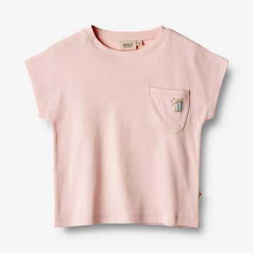 Wheat Main  T-skjorte S/S Signe Jersey Tops and T-Shirts 2281 rose ballet