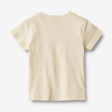 Wheat Main  T-skjorte S/S Tobias Jersey Tops and T-Shirts 1477 shell