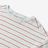 Wheat Main  T-skjorte S/S Tommy Jersey Tops and T-Shirts 4031 light blue stripe