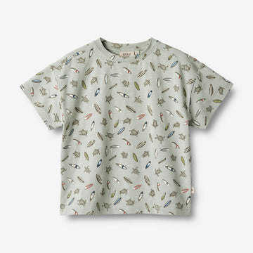 Wheat Main  T-skjorte S/S Tommy Jersey Tops and T-Shirts 1110 turtle surf