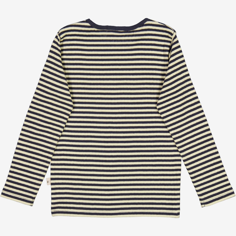 Wheat Main  T-skjorte Striper LS Jersey Tops and T-Shirts 1387 midnight stripe