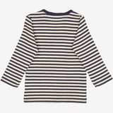 Wheat Main  T-skjorte Striper LS | Baby Jersey Tops and T-Shirts 1387 midnight stripe