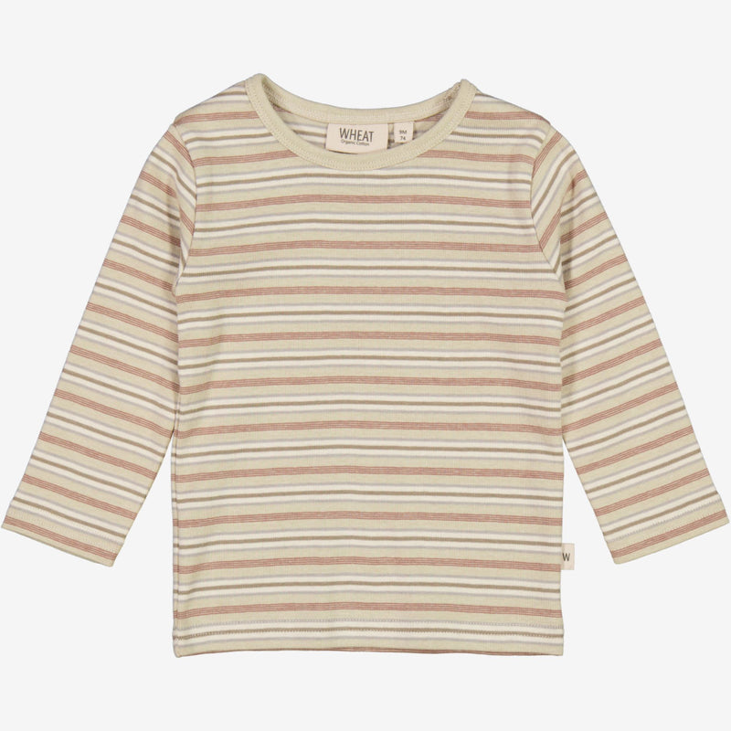 T-skjorte Striper LS | Baby - dusty stripe