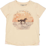 T-skjorte Sunset Horse