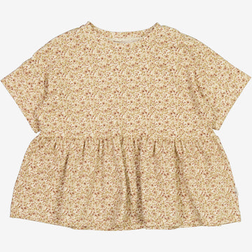 Wheat Main  T-skjorte Tyra Jersey Tops and T-Shirts 3130 eggshell flowers
