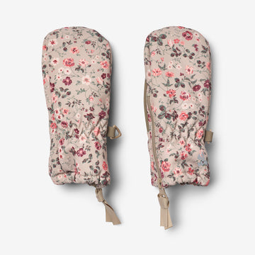 Wheat Outerwear Tekniske Votter Glidelås Accessory 9680 grey moon flowers