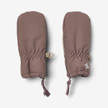 Wheat Outerwear Tekniske votter Zipper Accessory 9623 plum truffle
