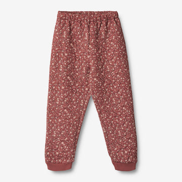 Wheat Outerwear Termo Bukser Alex Thermo 2077 red flowers
