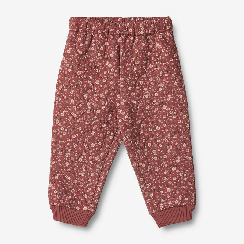 Wheat Outerwear Termo Bukser Alex | Baby Thermo 2077 red flowers