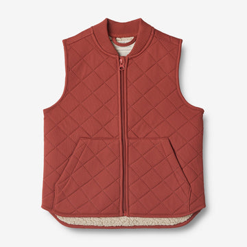 Wheat Outerwear Termo Gilet Eden Thermo 2072 red