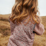 Wheat Outerwear Termo Gilet Eden Vest 9540 soft lavender flowers