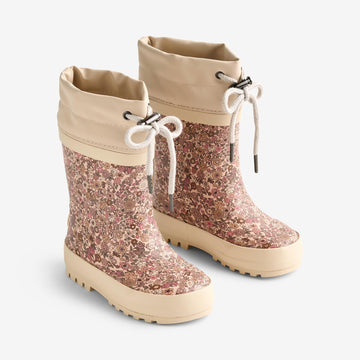 Wheat Footwear Termo Gummistøvel Rubber Boot 2036 rose dust flowers