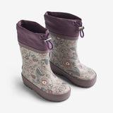 Wheat Footwear Termo Gummistøvel Rubber Boot 9904 soft sand flowers