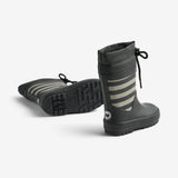 Wheat Footwear Termo Gummistøvel Rubber Boots 0040 black stripe