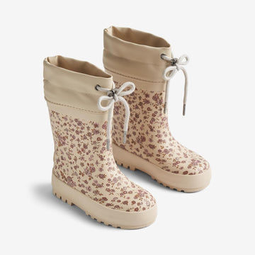 Wheat Footwear Termo Gummistøvel Rubber Boot 2475 rose flowers