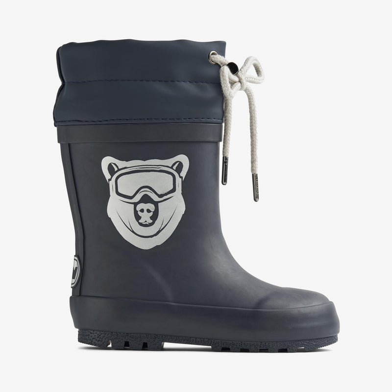 Wheat Footwear Termo Gummistøvel Rubber Boot 1158 navy bear