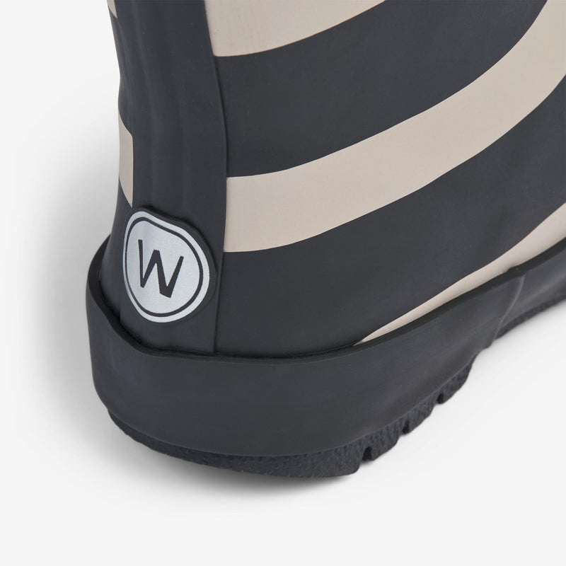 Wheat Footwear Termo Gummistøvel Print Rubber Boots 0040 black stripe