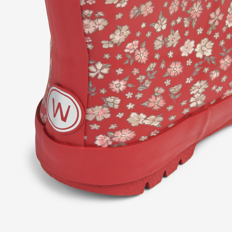 Wheat Footwear Termo Gummistøvel Print Rubber Boots 2077 red flowers